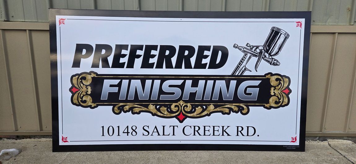Office and multi-tenant signage by Wolf Creek Graphics